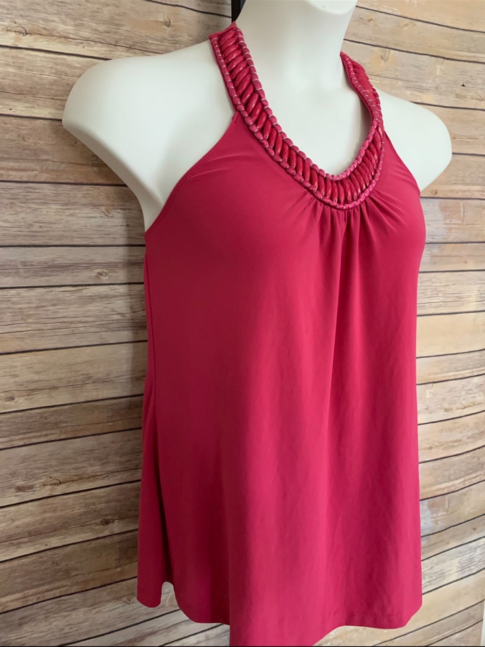 Fashion Bug Braided Halter Tank Top 
Size Large - Picture 4 of 6